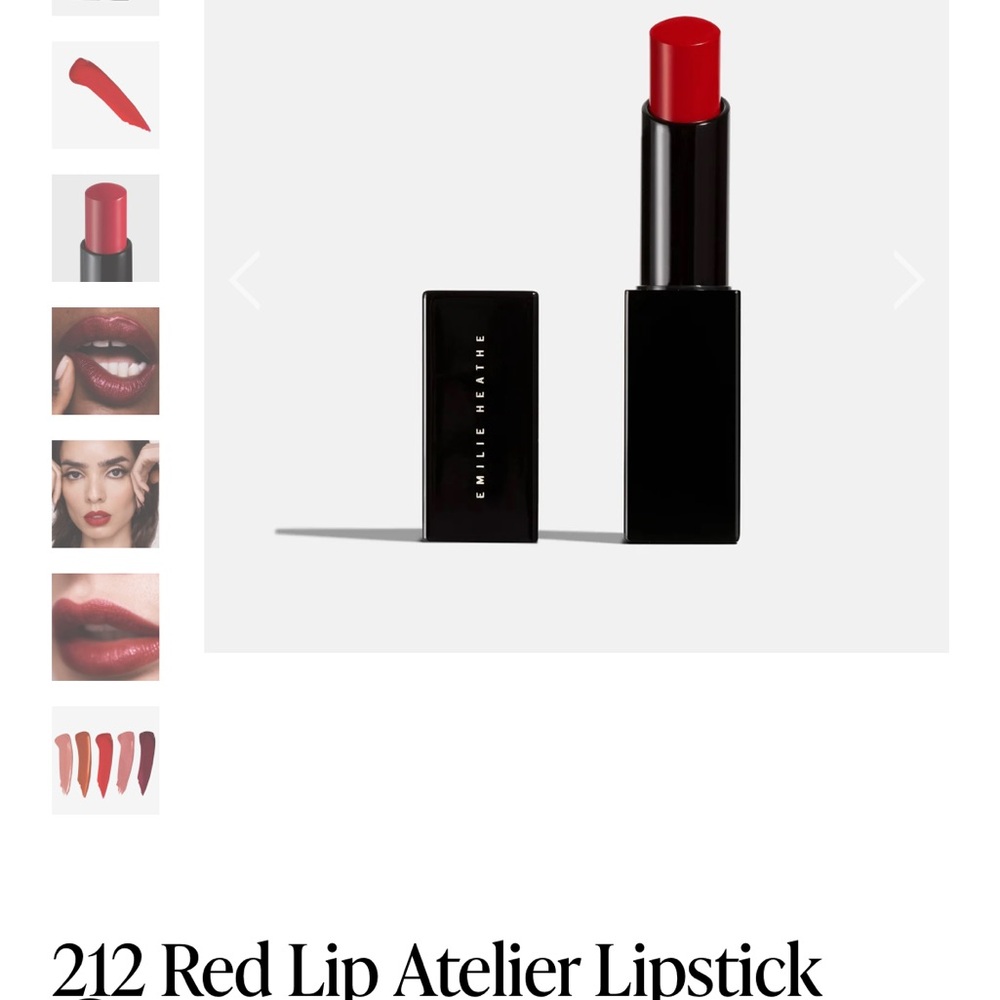 Emilie Heathe 212 Lip Atelier Lip Colour